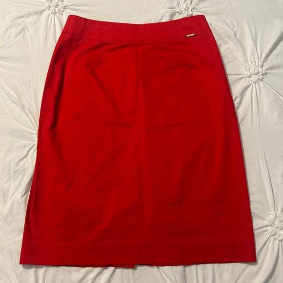 Calvin Klein Dresses & Skirts - Calvin Klein red skirt